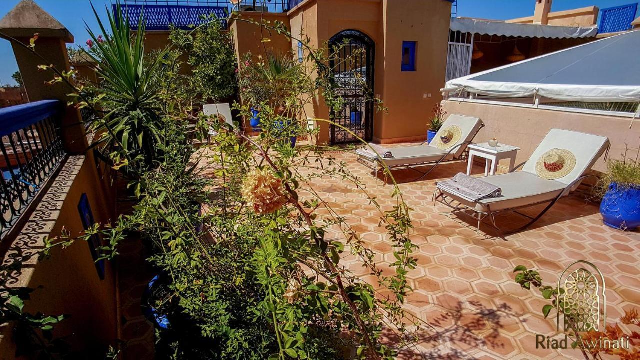 Riad Awinati Location Privatisee ,Piscine Chauffee , Beau Rooftop Hotel Marrakesh Exterior foto